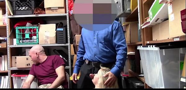  Watching My Shoplifting Girlfriend Getting Fucked by Officer